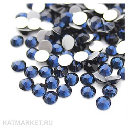 Стразы стекло, Монтана ss3(1.3мм) 200шт 61305111