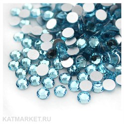 Стразы стекло, Сапфир ss5(1.7мм) 1440шт 61305243