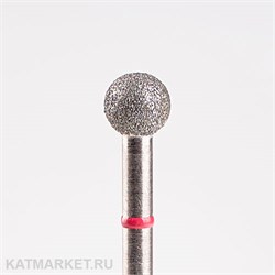 Система Фреза алмазная 856.104.001.047.050 (арт.71007550) Шар красный 5мм 71007550