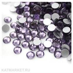 Стразы стекло, Сирень ss3(1.3мм) 1440шт 61305321