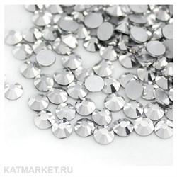 Стразы стекло, Серебро металлик ss3(1.3мм) 1440шт 61305401