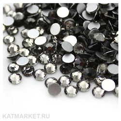 Стразы стекло, Серые ss5(1.7мм) 200шт 61305453