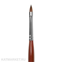 Roubloff AK93R Кисть Лепесток для акрила из волоса Сибирского колонка #3 61104003