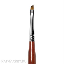 Roubloff DS63R Кисть наклонная из синтетики, имитация колонка #2 61104242