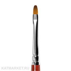 {{photo.Alt || photo.Description || 'Roubloff DS33R Кисть овальная из синтетики, имитация колонка #4'}}