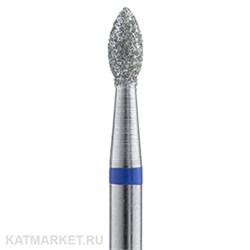 Владмива Фреза алмазная, пламя-пуля 2,5 мм, синяя 806.104.257.524.025 70603225