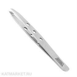 Nippon Nippers Пинцет для бровей NN_T-03, скошенный край, длина 96мм 40517003