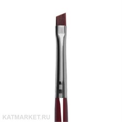 Roubloff Cra06 Кисть наклонная из синтетики вишневой для бровей и подводки ресничного края #6 61107026