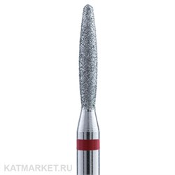 Владмива Фреза алмазная, пламя-свеча 1,8 мм, красная 806.104.244.514.018 70604118