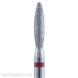 Владмива Фреза алмазная, пламя-свеча 2,3 мм, красная 806.104.244.514.023 70604123