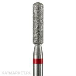 Владмива Фреза алмазная, цилиндр скругленный 2,5 мм, красный 806.104.141.514.025 70613125