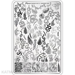 {{photo.Alt || photo.Description || 'Малина Пластина для стемпинга 52 "Анаконда стайл" (+ демолист)'}}