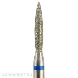 Divinail Алмазная фреза пламя 2,1мм синее 70951212