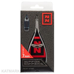 {{photo.Alt || photo.Description || 'Nippon Nippers Кусачки для кутикулы NN_N-04S-7 Лезвие 7мм, спиральная пружина, матовые'}}