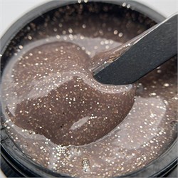 Опция 15мл Гель моделирующий камуфлирующий с блестками 101 12014101