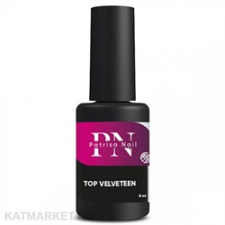 PatrisaNail Топ матовый без липкого слоя Velveteen 8мл 10901551