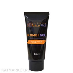 {{photo.Alt || photo.Description || 'PatrisaNail Комби гель прозрачный 30мл'}}