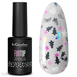 Ingarden 11мл Глянцевый топ FUNTOP утро рождества 10500303