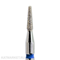 КМИЗ Алмазная фреза 116869 конус скругленный 1,6мм малый синий 866.104.197.060.016 70120616