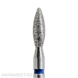 КМИЗ Алмазная фреза 114077 пламя 2,5мм синее 866.104.243.080.025 70112225