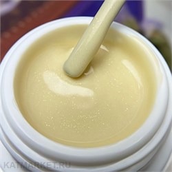 PatrisaNail 15г Конструирующий цветной гель Pudding Gel с микроблеском Cream 10978002