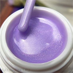 PatrisaNail 15г Конструирующий цветной гель Pudding Gel с микроблеском Lilac 10978004