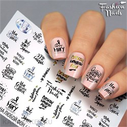 Fashion Nails Слайдер на прозрачной пленке Galaxy 67 61292067