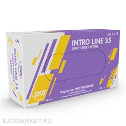 ZKS Intro Line 35 светло-фиолетовые M 100шт Перчатки нитриловые 60417953