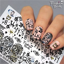 Fashion Nails Слайдер на прозрачной пленке Galaxy 78 61292078