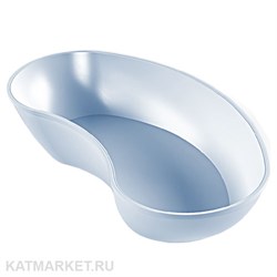 Еламед Лоток полимерный, почкообразный 210х109х38мм, голубой автоклавируемый maxT 120°C 22110008