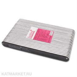 Пилка SunShine Прямая 100/180 черная, блок 25шт (1шт-16р) 60607203