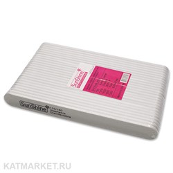 Пилка SunShine Прямая 150/180 белая, блок 25шт (1шт-16р) 60607211