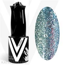 Vogue 10мл Серия Девичник Гель-лак с хлопьями фольги Певица 786 11925786