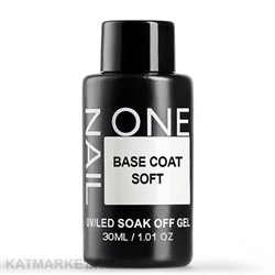OneNail Base Coat Soft бутылка 30мл 13301024