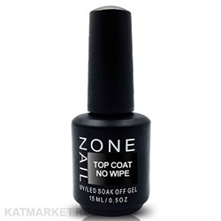 OneNail Top coat No Wipe (new formula) без липкого слоя, без УФ фильтра 15мл 13302011