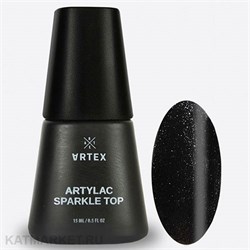 {{photo.Alt || photo.Description || 'Artex 15мл Artylac Sparkle Top с микроблестками без липкого слоя'}}