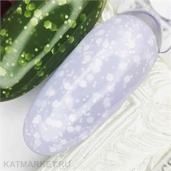 {{photo.Alt || photo.Description || 'PatrisaNail 8мл Цветная каучуковая база Flake Base Lychee нежно-серая база с белыми шестигранниками'}}