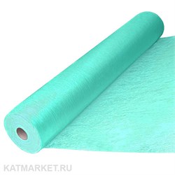 Простыни 70х200 в рулоне 100шт Стандарт бирюзовые 60422008