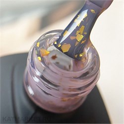 {{photo.Alt || photo.Description || 'PatrisaNail 8мл Potal Tea Rose каучуковая розовая база с золотой поталью'}}