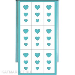 Трафарет Сердца 02 61009224