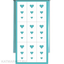 Трафарет Сердца 03 61009225