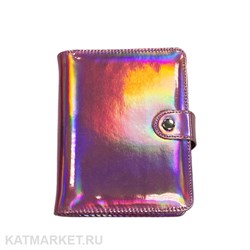 {{photo.Alt || photo.Description || 'Альбом для пластин 14,5х9,5см, на 20 пластин голография розовый'}}