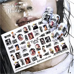 Fashion Nails Слайдер на прозрачной пленке White 118 61291118