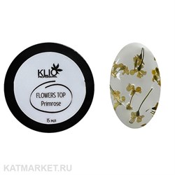 {{photo.Alt || photo.Description || 'Klio 15мл Топ с сухоцветами без липкого слоя Flowers Top Primrose'}}