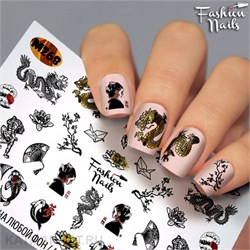 Fashion Nails Слайдер на прозрачной пленке Metallic 268 61293268