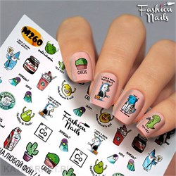 Fashion Nails Слайдер на прозрачной пленке Metallic 260 61293260