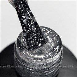 PN 16мл Silver Flake Топ глянцевый с серебряными хлопьями без липкого слоя 10969032