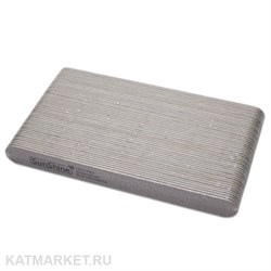 Пилка SunShine тонкая деревянная 100/180 серая, блок 50шт (1шт-14,4р) 60615011
