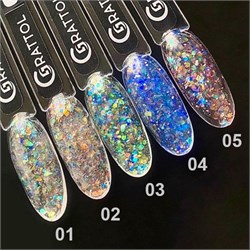 Grattol 30мл 03 Diamond Акри-гель 10601823