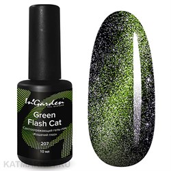 Ingarden 10мл Светоотражающий Кошачий глаз 207 Green 10525007